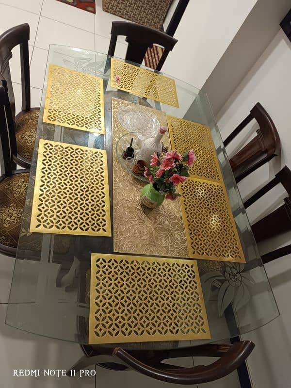 6 chair with dining table 1