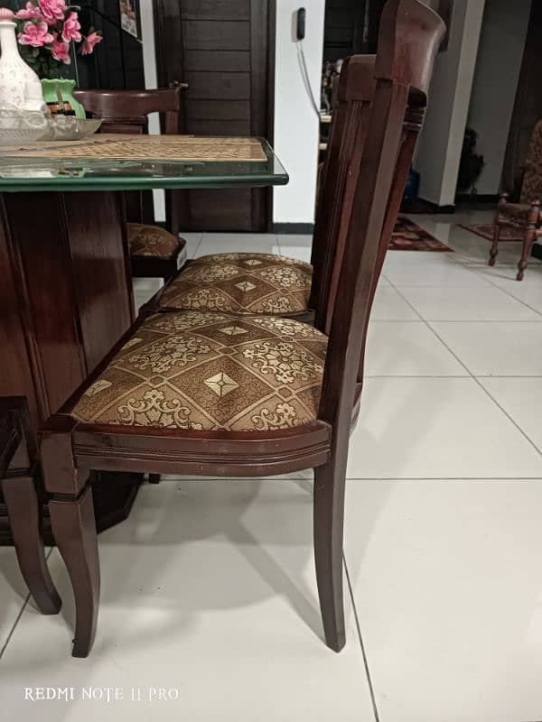 6 chair with dining table 2