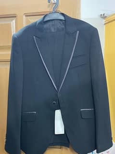 charcoal brand new suit