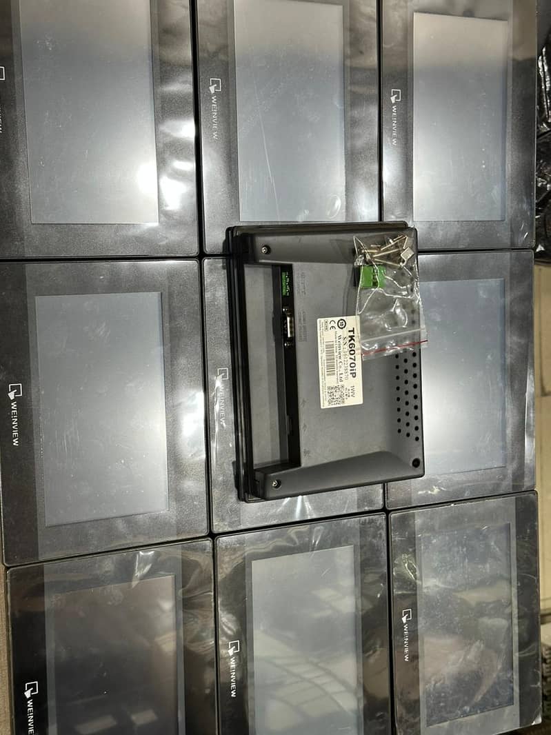 PLC , HMI, Cable, VFD, Module and power supply 1