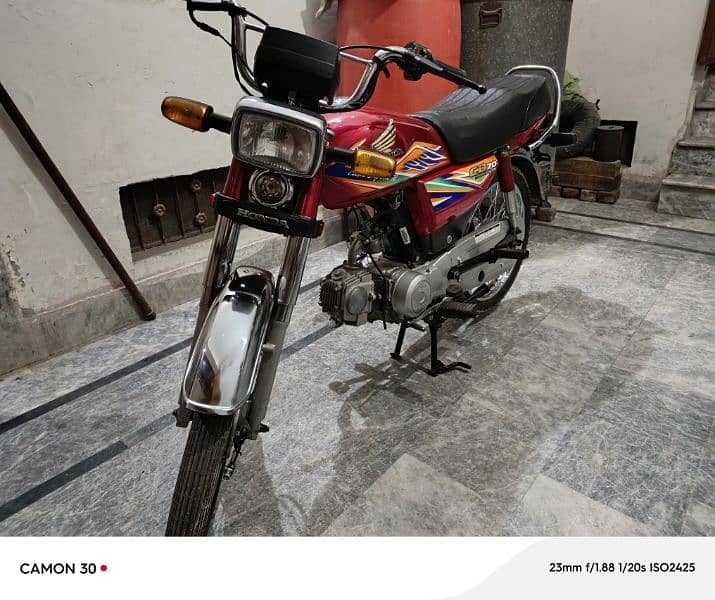 Honda 70cc 2020 Model without number plate 1