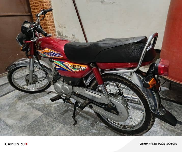 Honda 70cc 2020 Model without number plate 3