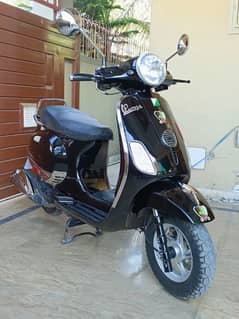 New Asia Ramza 100cc Petrol Black Islamabad Registered almost New