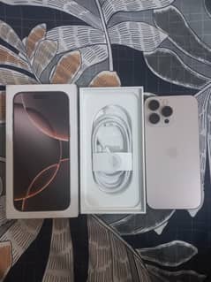 Iphone 16 Pro Max 256GB Desert Clr JV Just Box Open