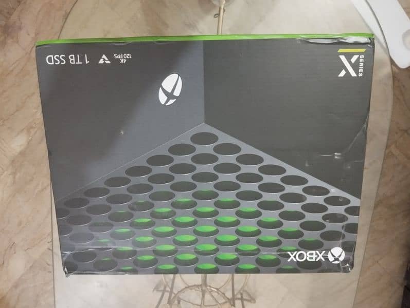 X-Box Series X (with original controller and Accessories) 12