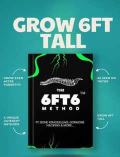 6ft6 Method Book for Height Increasing