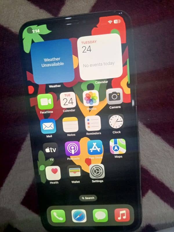 I am selling my iphone xs max PTA approved officially 256 GB 9