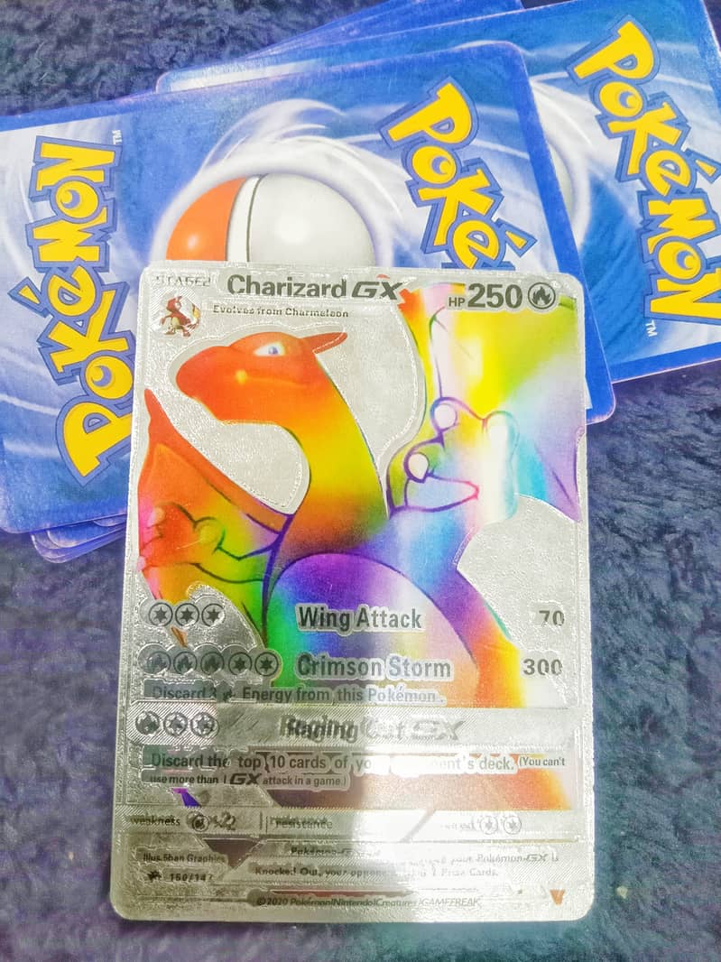 ultra rare rainbow charizard 0