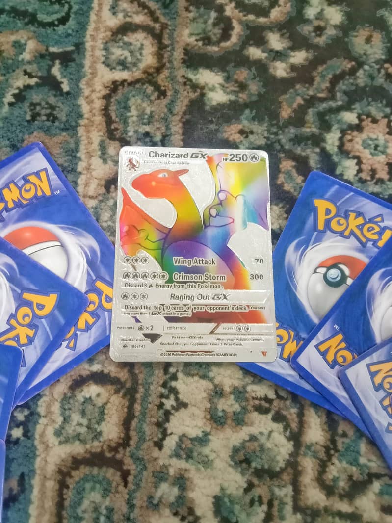 ultra rare rainbow charizard 2