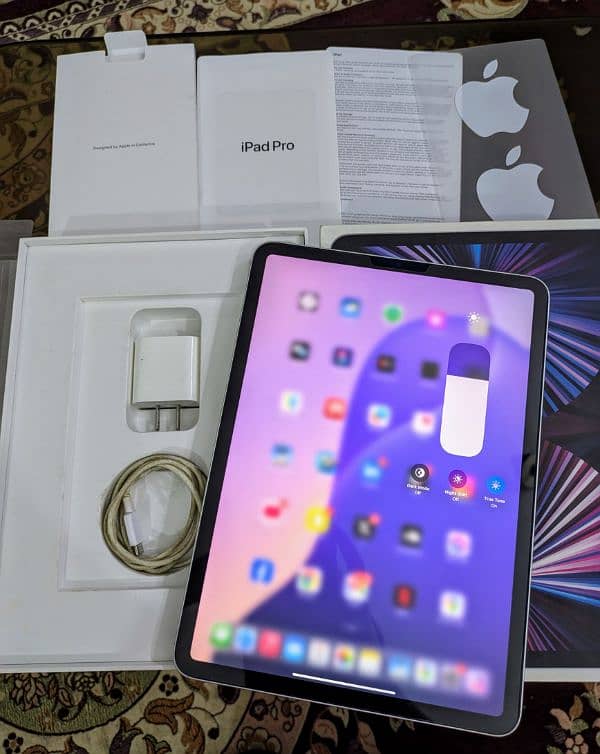 iPad Pro 256gb M1 Chip 3rd Gen Complete Box 7