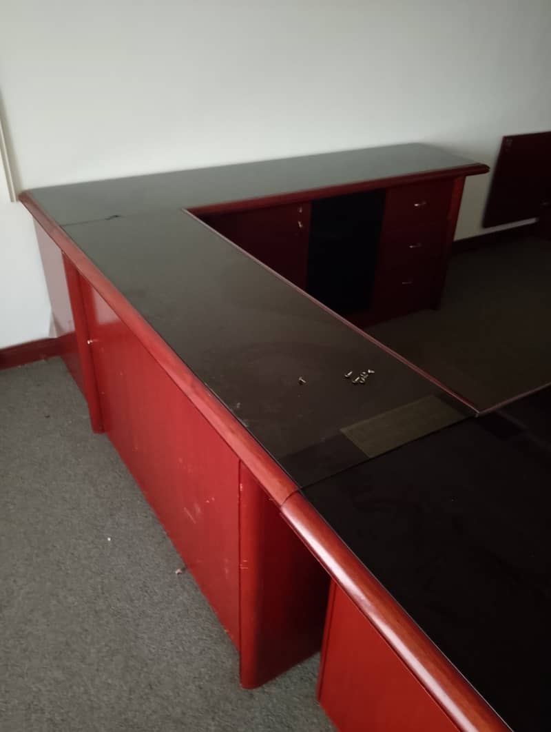 Office tables and side table 1