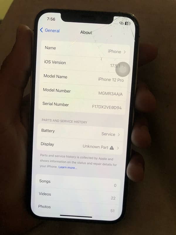 iphone 12 PRO 256GB non pta 6