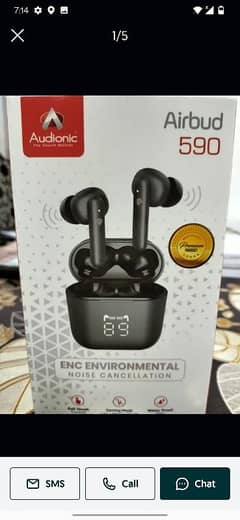 "AIRBUD 590" Audionic (WhatsApp: 03485498056)