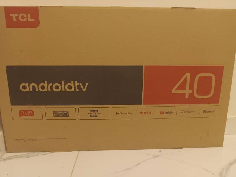 TCL Android LED tv 0