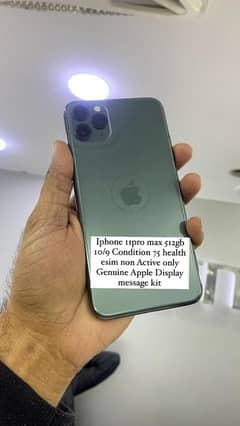 IPhone 11 Pro Max 512gb non pta