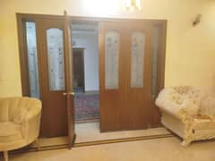 10 marla house for rent in Johar town for Family and Silent office (Call center + Software house)