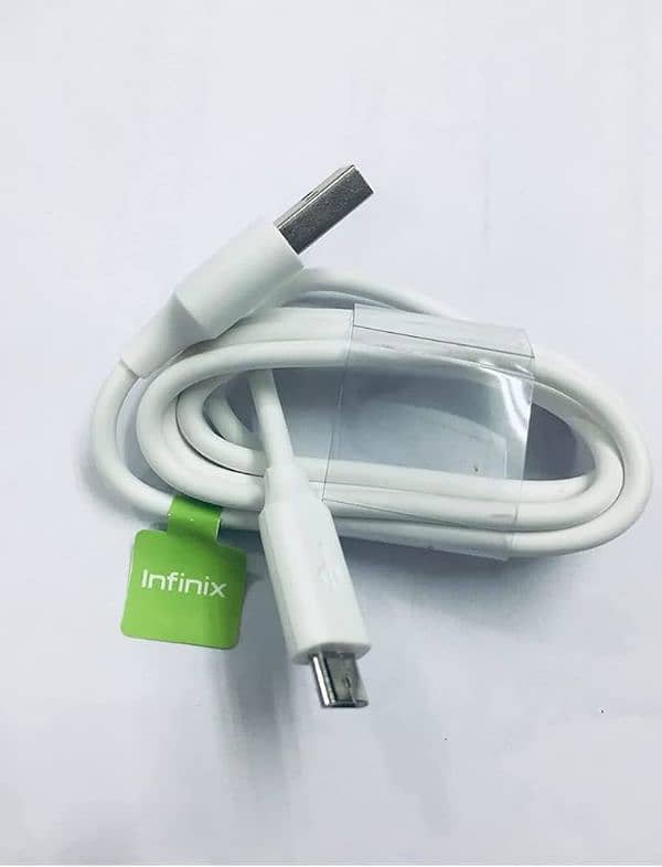 Infinix 18watt fast charging 18W original box plugged charger 3