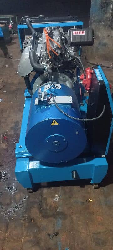 20kva gas generator Toyota 3S 2000cc engine Japanese with petrol 1