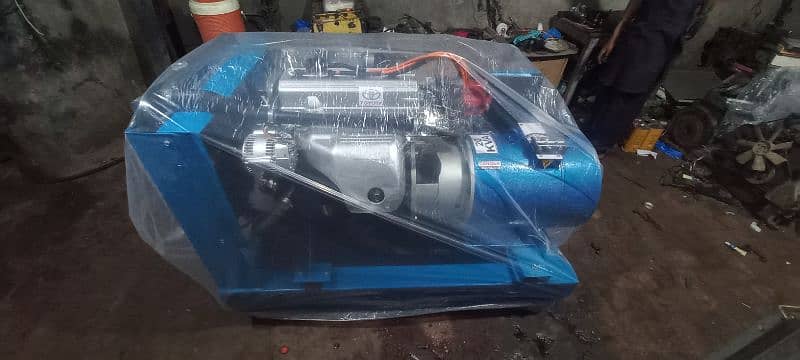 20kva gas generator Toyota 3S 2000cc engine Japanese with petrol 2