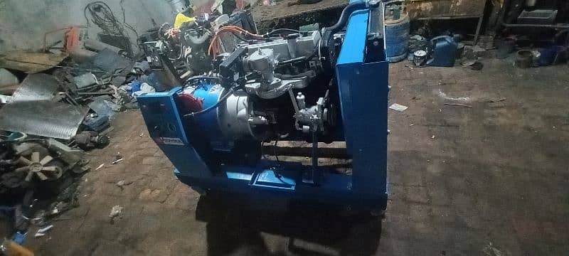 20kva gas generator Toyota 3S 2000cc engine Japanese with petrol 4