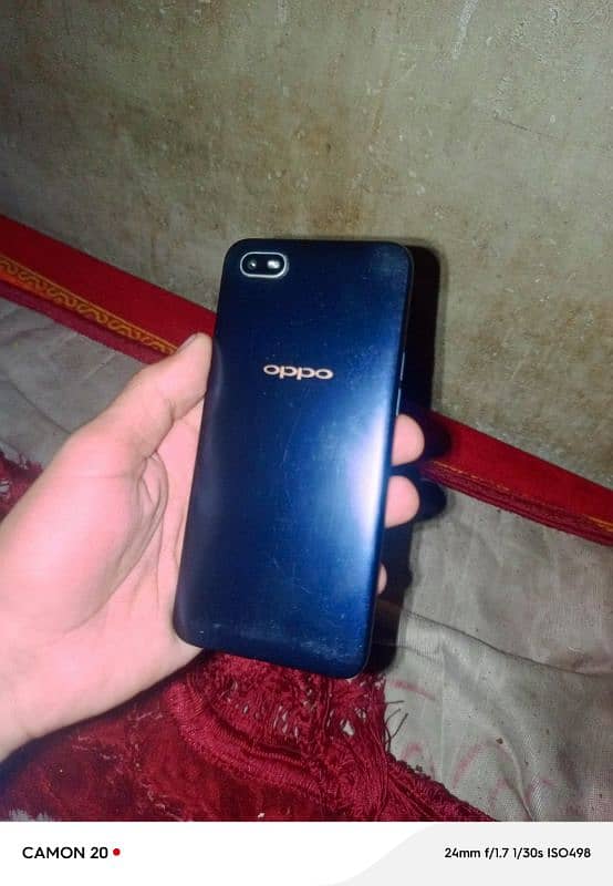 oppo a1k with complete saman 9