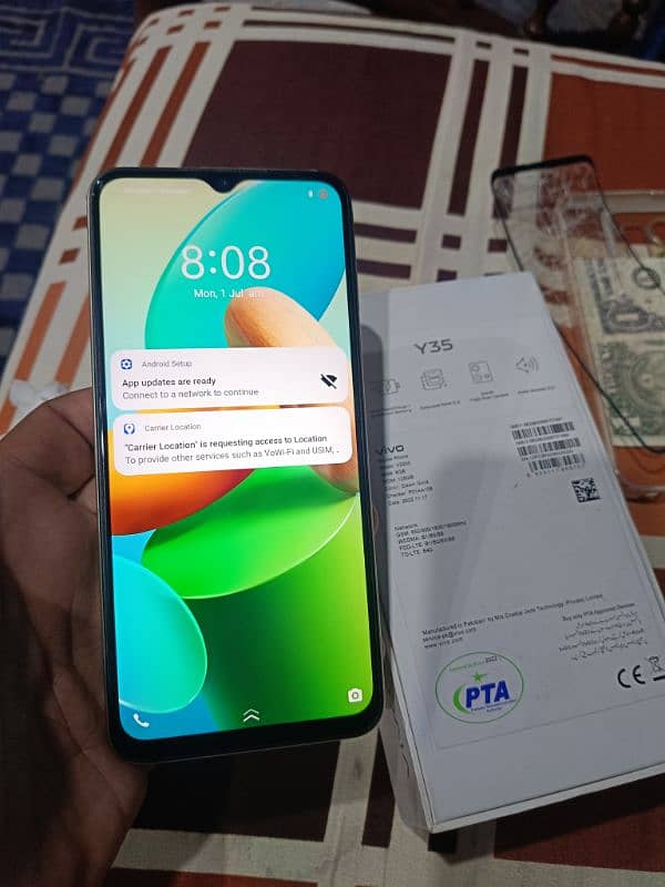 vivo y35 8gb 128gb full box 1