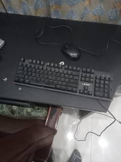 Gaming keyboard and non Gaming mouse which have gotten quite rusty