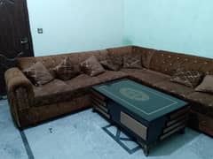 sofa and table