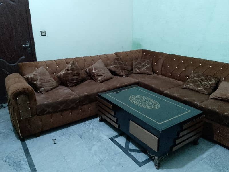 sofa, table, bed, side table, mattress and dressing 0