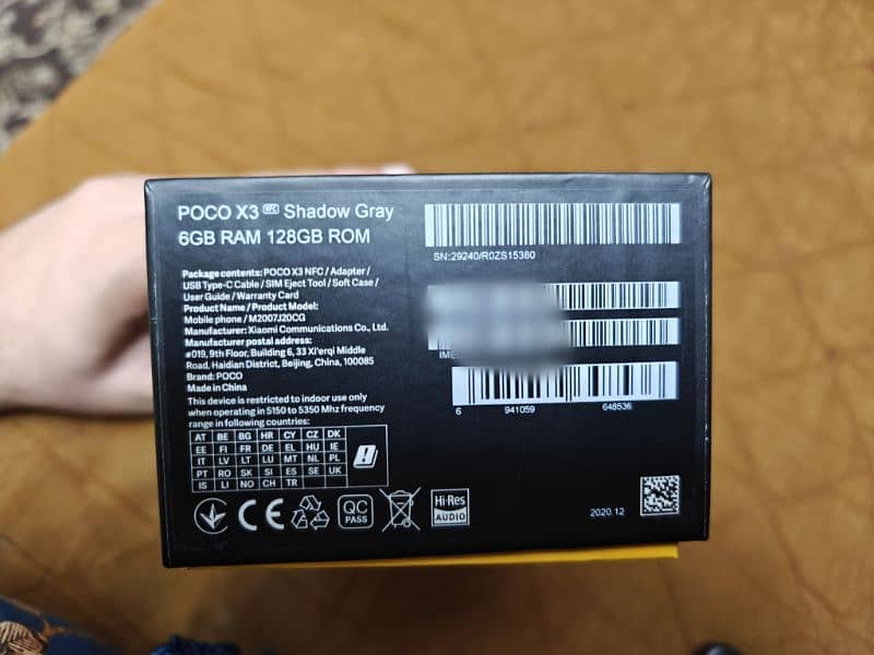 Poco x3 6/128 gaming phone for sale 6