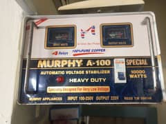 MURPHY A-100 Stabilizer 10000 Watts