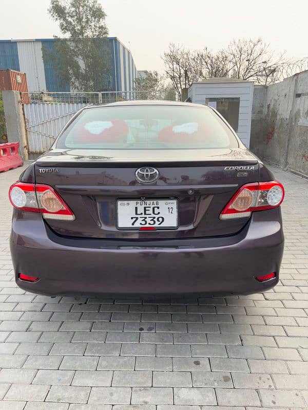 Toyota Corolla GLI 2012 2