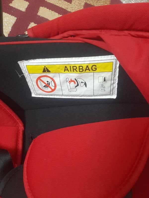 Mothercare Carry Cot & Car Seat Red & Black 6