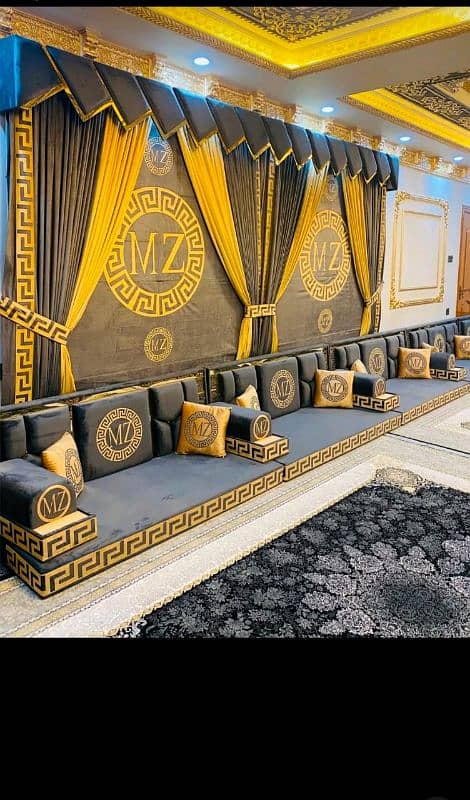 Sofa Set - Arabic Design Sofa Majlis Discounted Price at Khan Carpets 2