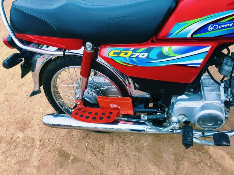 Honda CD70 2024 Model Condition 10/10 6