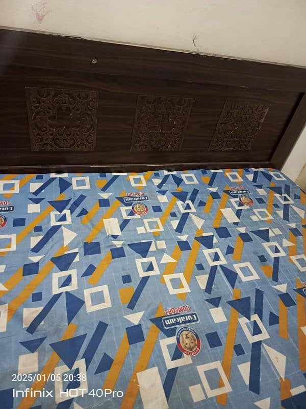 king size bed wooden 3