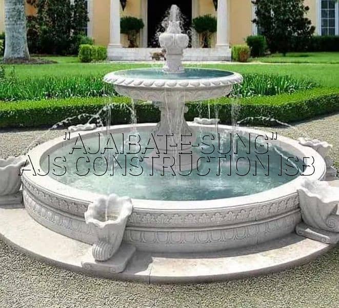 Garden Antique Fountains, Water Falls, Tiles, Benches, Planters Etc. . . 5