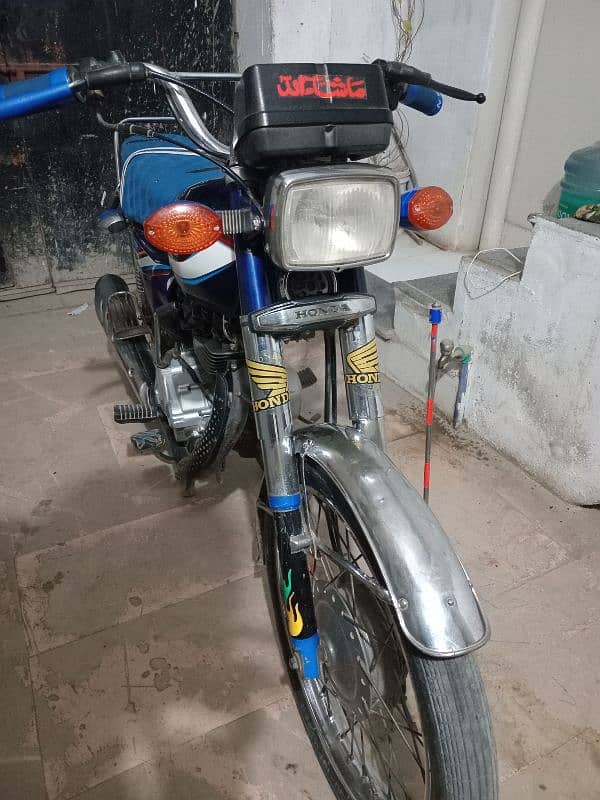 Honda Cg125 condition 10/9 2015 model hyd number 0