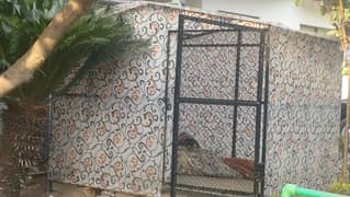 Cage \Dog Cage with fiber double door