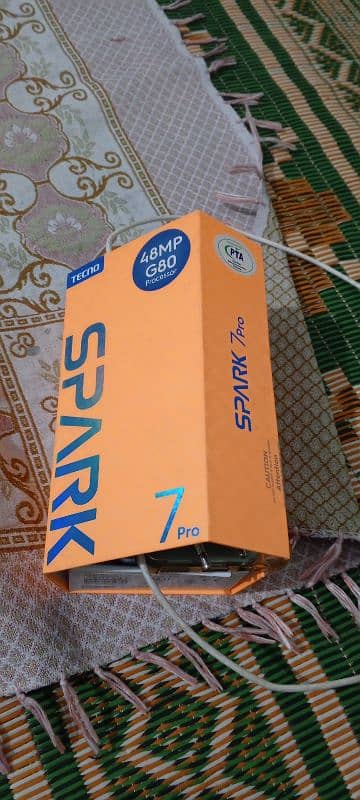 tecno spark7 pro 4/64 5000mah battery 1