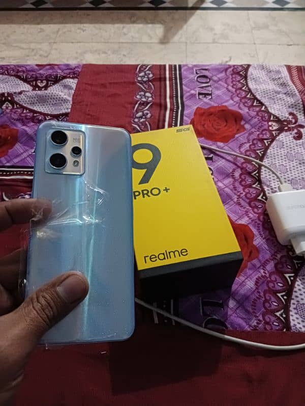 Realme 9 Pro Plus 5G Complete Box official PTA approved 2