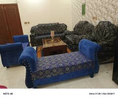 complete sofa set with 2 couch for sale