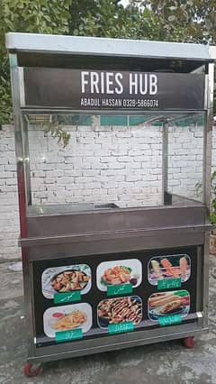 Steel counter For fries in Pakistan