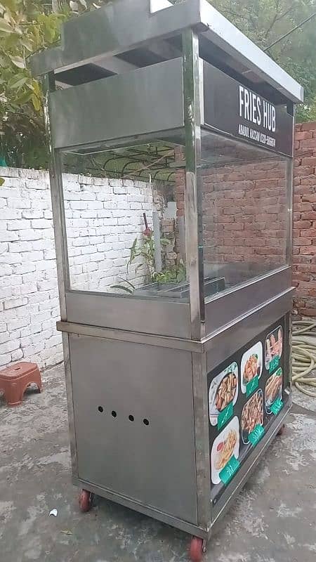 Steel counter For fries in Pakistan 1