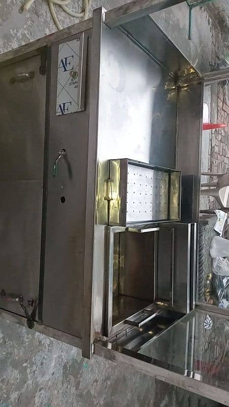 Steel counter For fries in Pakistan 3