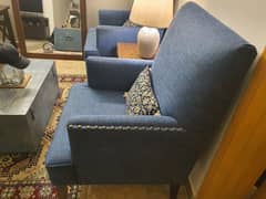 2x One Seater Sofa