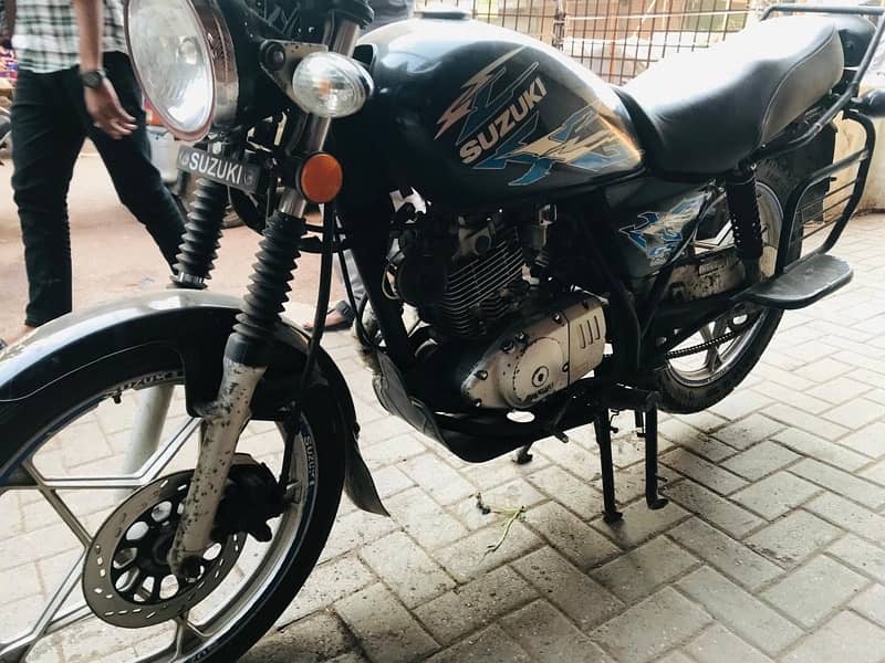 Suzuki gs 150 2018 urgent sale 03213427431 1