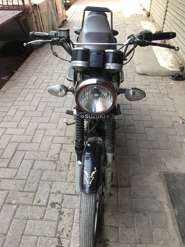 Suzuki gs 150 2018 urgent sale 03213427431 8