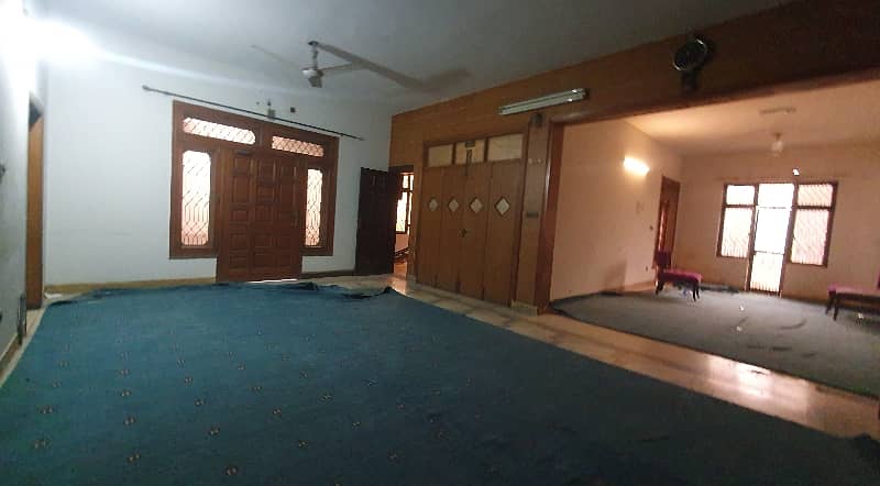 Silent Office 12 Marla Separate entrance Separate gate Upper Portion 2. bed chips Marble Hot Location For Rent 2