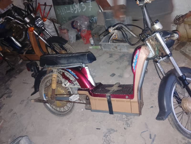 Imported Electric bike with pandles 2